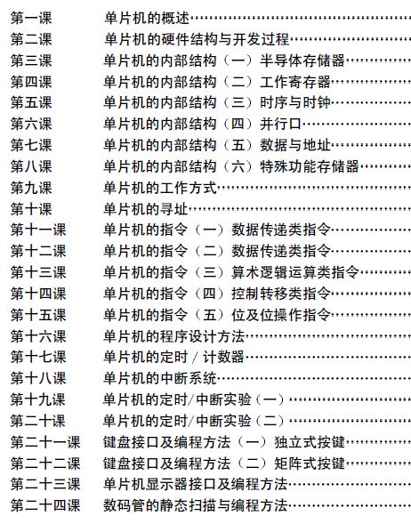 51单片机指令系统（1） (51单片机指令集)