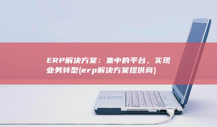 ERP 解决方案：集中的平台，实现业务转型 (erp解决方案提供商)