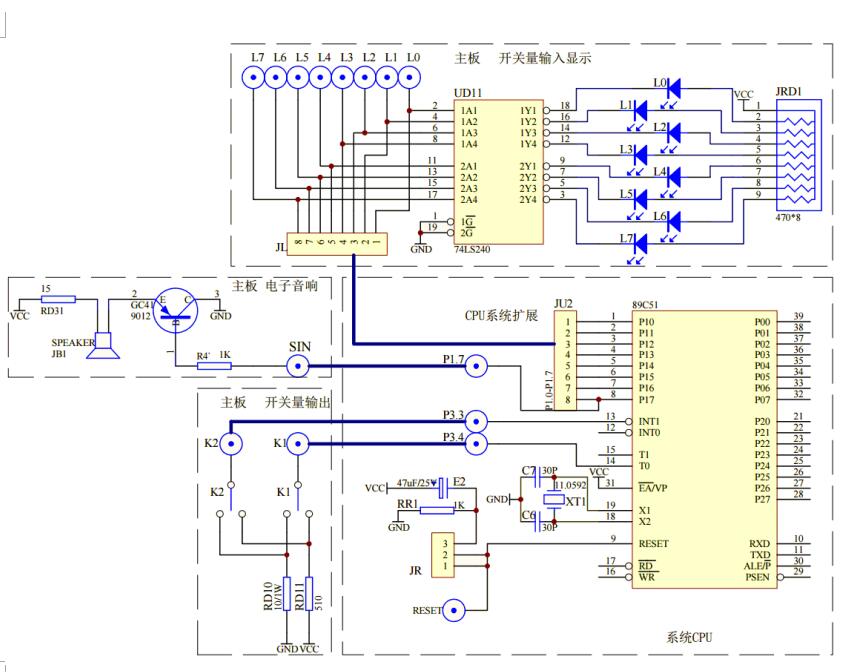 单片机开关量输入接口简介