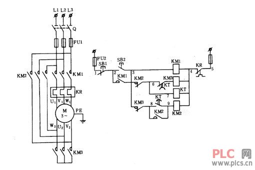 plc电气控制系统原理图www.plcs.cn