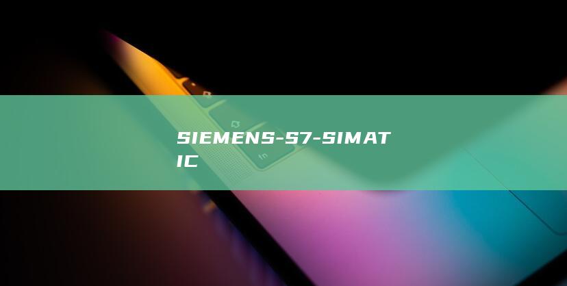 SIEMENS-S7-SIMATIC